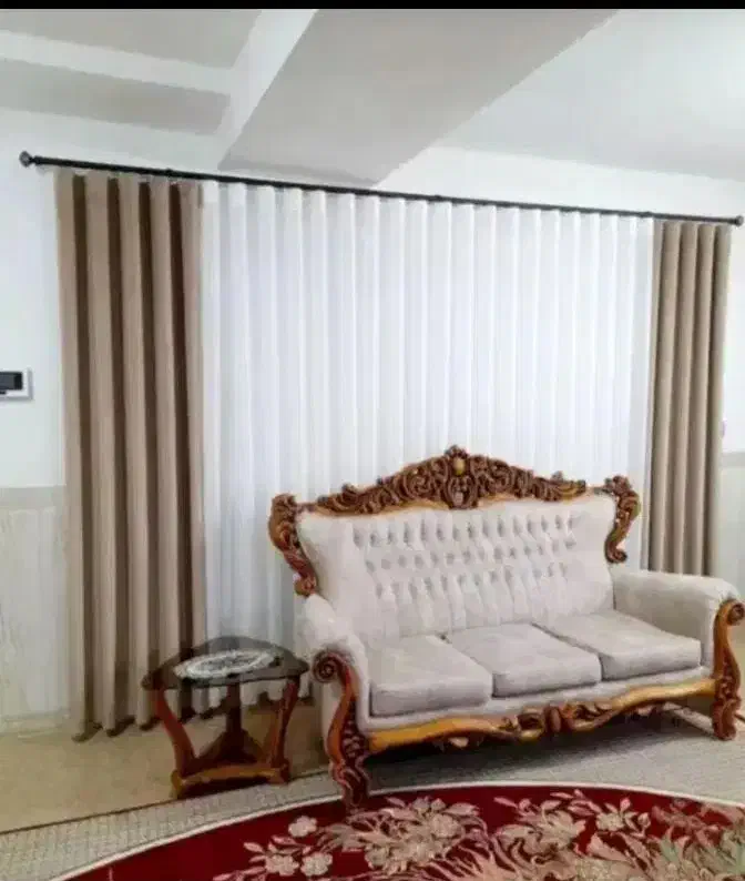 پرده های شیک و باکیفیت قسطی بخر|پرده، رانر، رومیزی|بیرجند, |دیوار