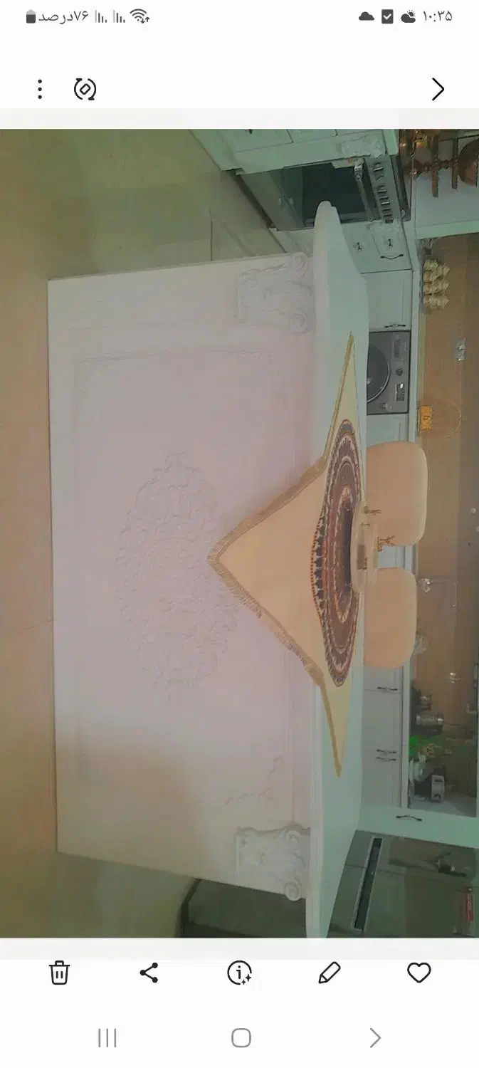 جزیره یا اپن آشپزخانه تمام چوب خارجی|میز و صندلی غذاخوری|فردوس (کرمان), |دیوار