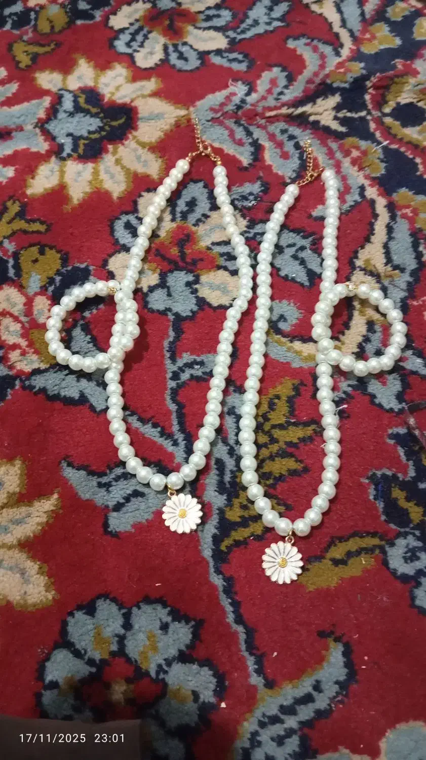 گردنبند  و گوشواره مروارید ی|جواهرات|سبزوار, کوی بهار|دیوار