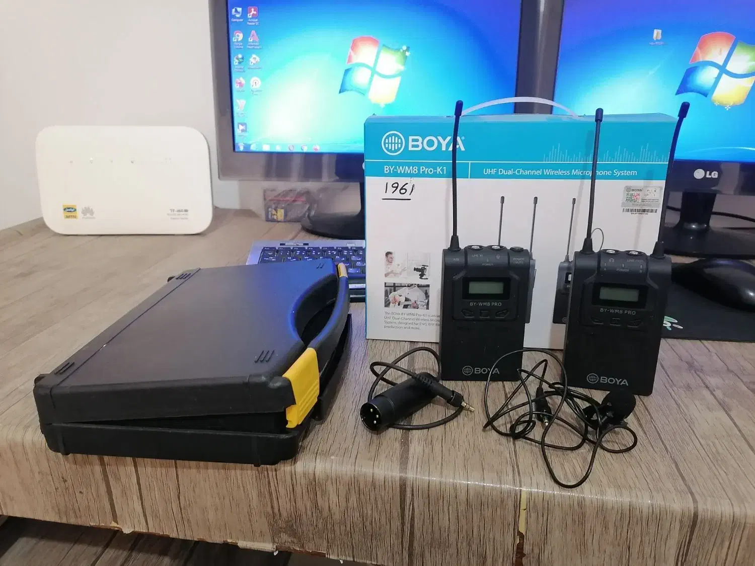 میکروفن بیسیم بویا مدل by-mw8-pro k1|صوتی و تصویری|رفسنجان, |دیوار