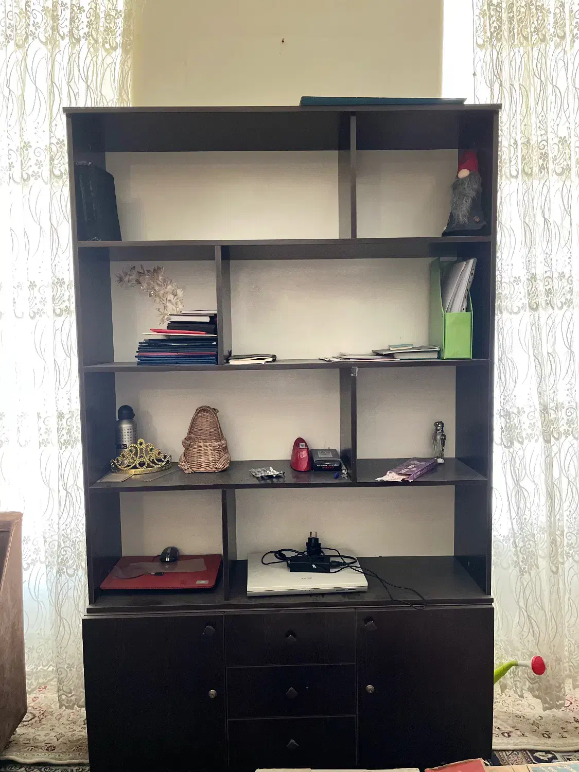 کتابخانه و کشو و کمد جداشونده|کتابخانه، شلف، قفسههای دیواری|تهران, دولاب|دیوار