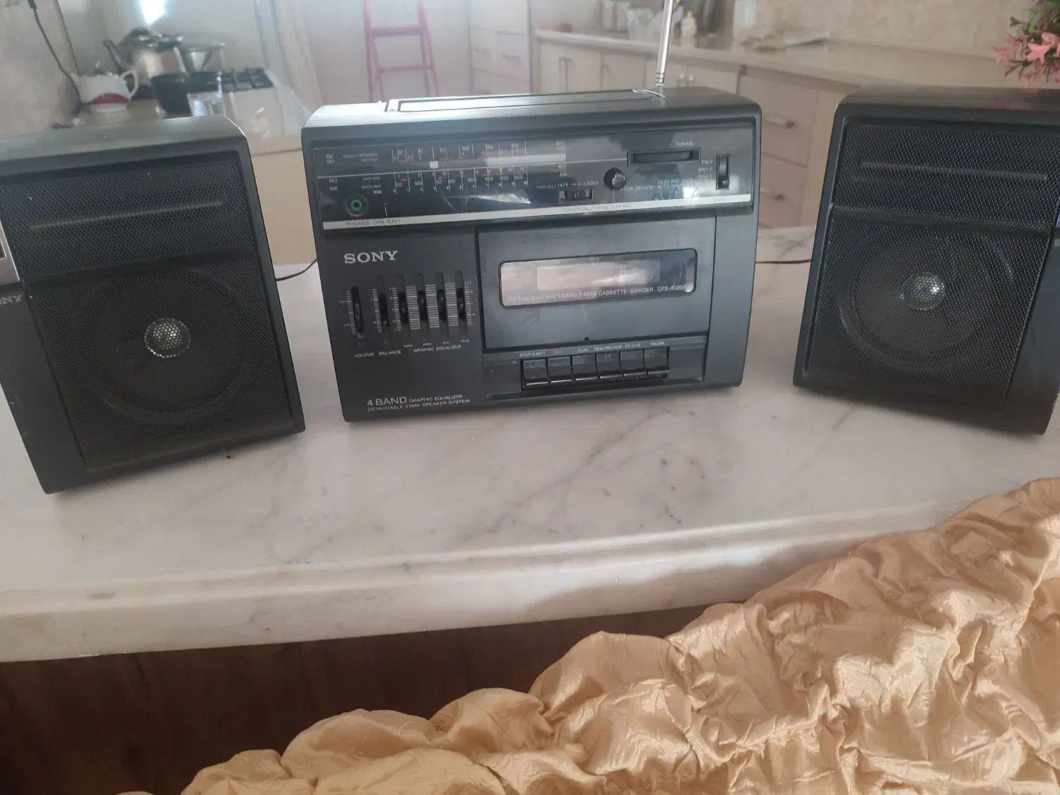 رادیو ضبط قدیمی|سیستم صوتی خانگی|خوی, |دیوار