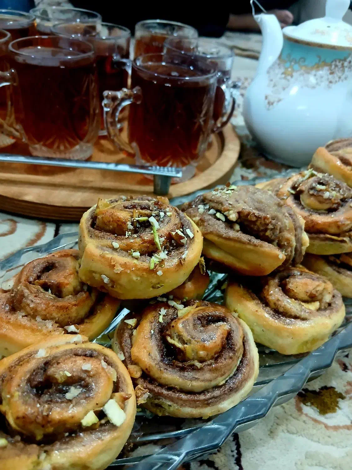 رول سیب ودارچین|خوردنی و آشامیدنی|ششتمد, |دیوار