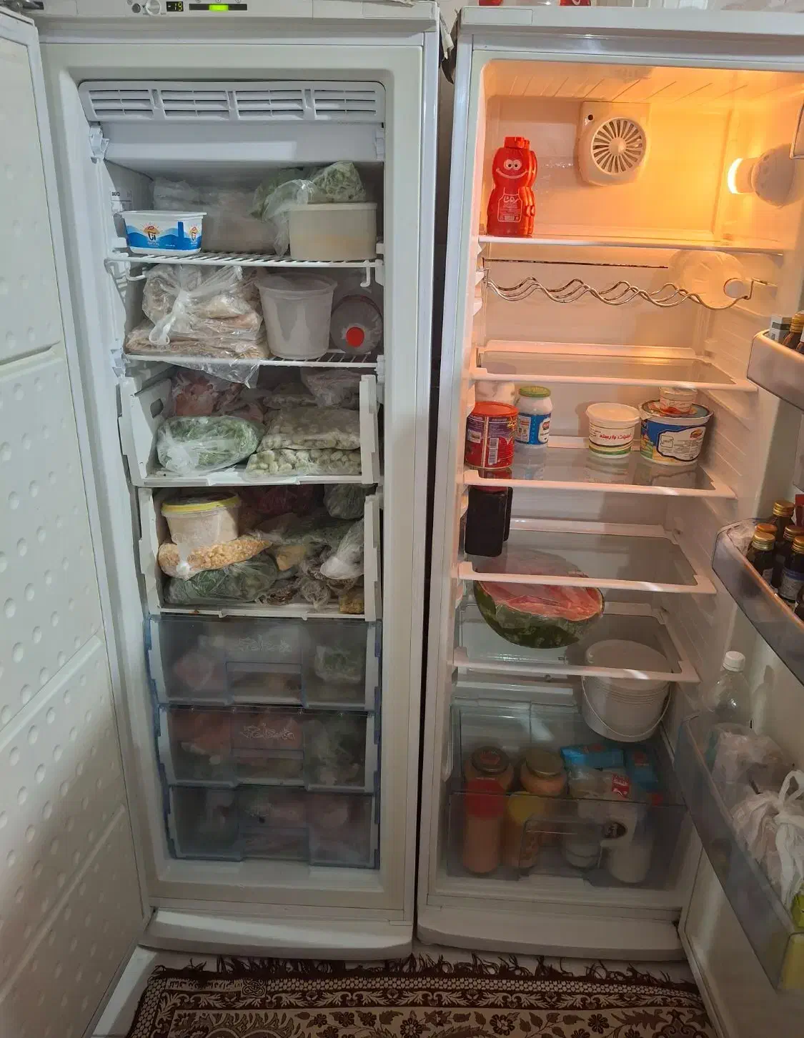 یخچال فریزر دو قلو بکو المان|یخچال و فریزر|مشهد, شهید مطهری|دیوار