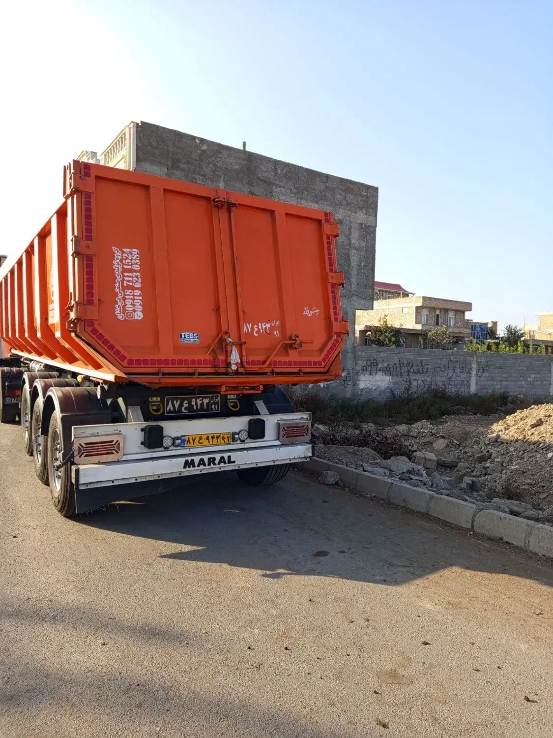 فروش کمپرسی دست ساز طرح مارال|خودرو سنگین|پارسآباد, |دیوار