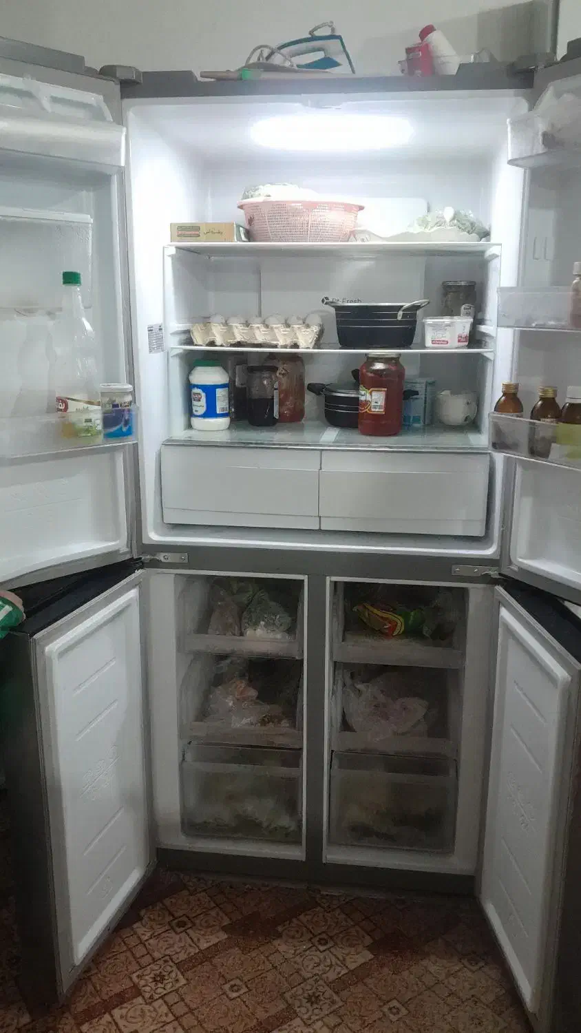 یخچال ساید با ۱ سال کارکرد|یخچال و فریزر|پارس‌آباد, |دیوار