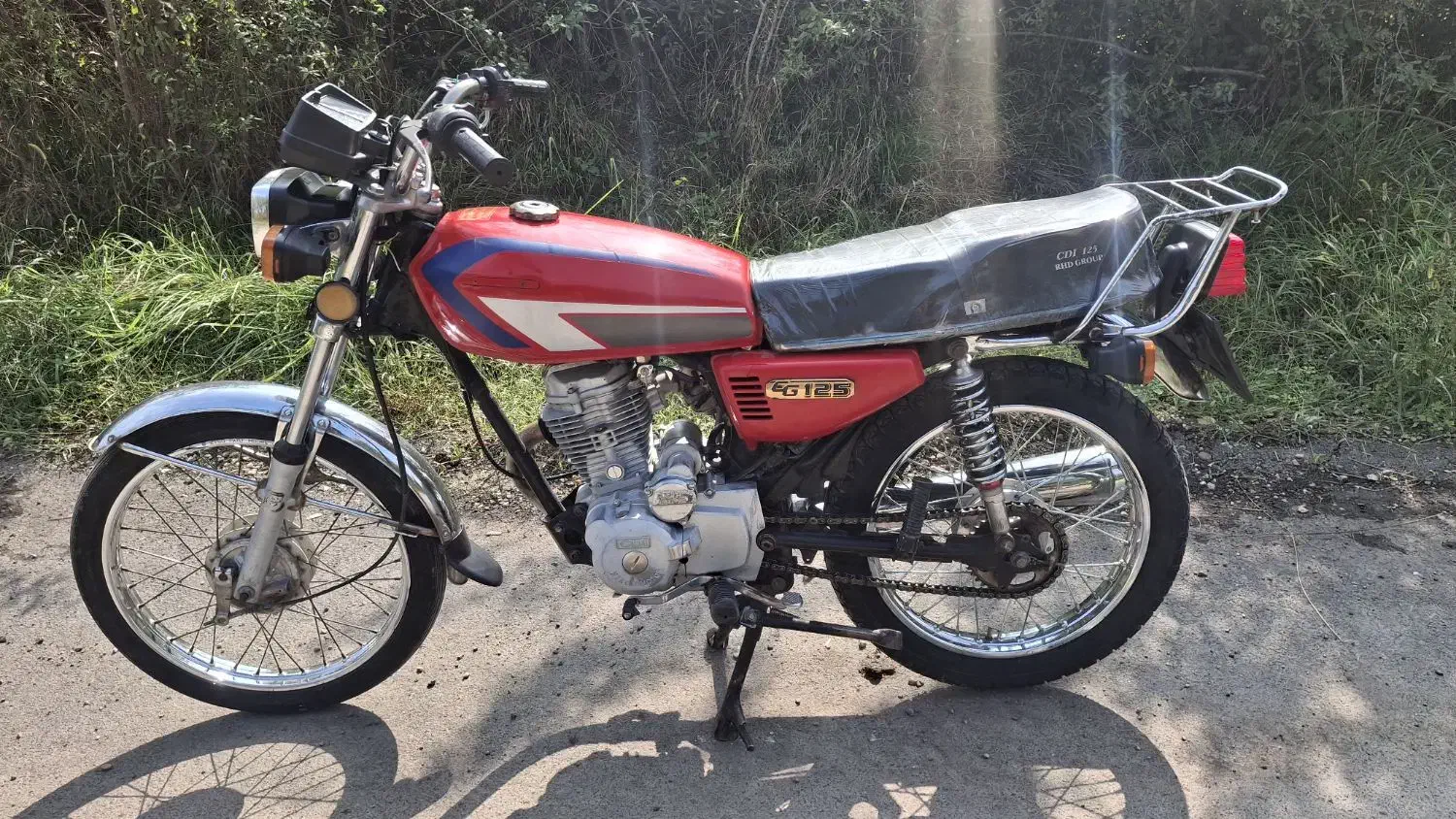 فروش موتور ۱۲۵ مدل ۱۳۸۸ پلاک ملی|موتورسیکلت|خوشرودپی, |دیوار