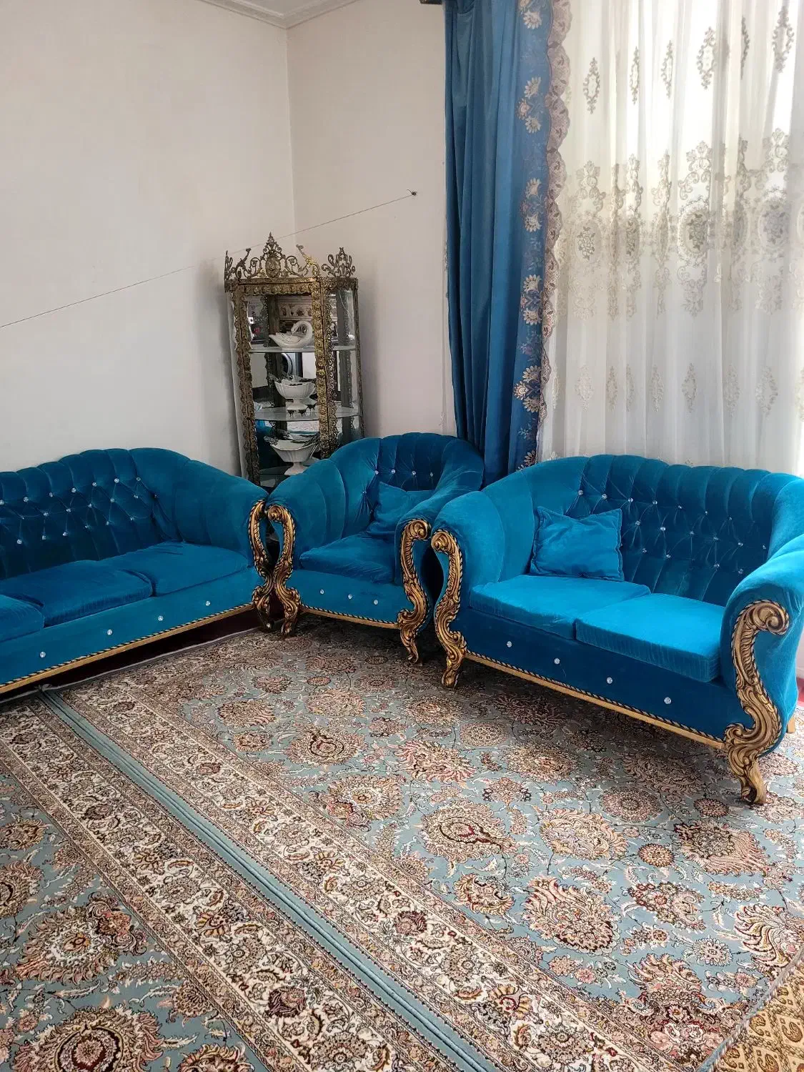 مبل ۷ نفره|مبلمان خانگی و میز عسلی|قیدار, |دیوار