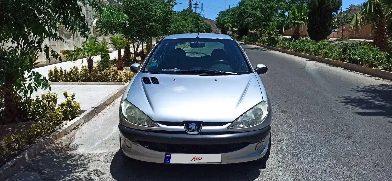 پژو ۲۰۶ نقره ای مدل ۸۴|خودرو سواری و وانت|پرند, فاز ۲|دیوار