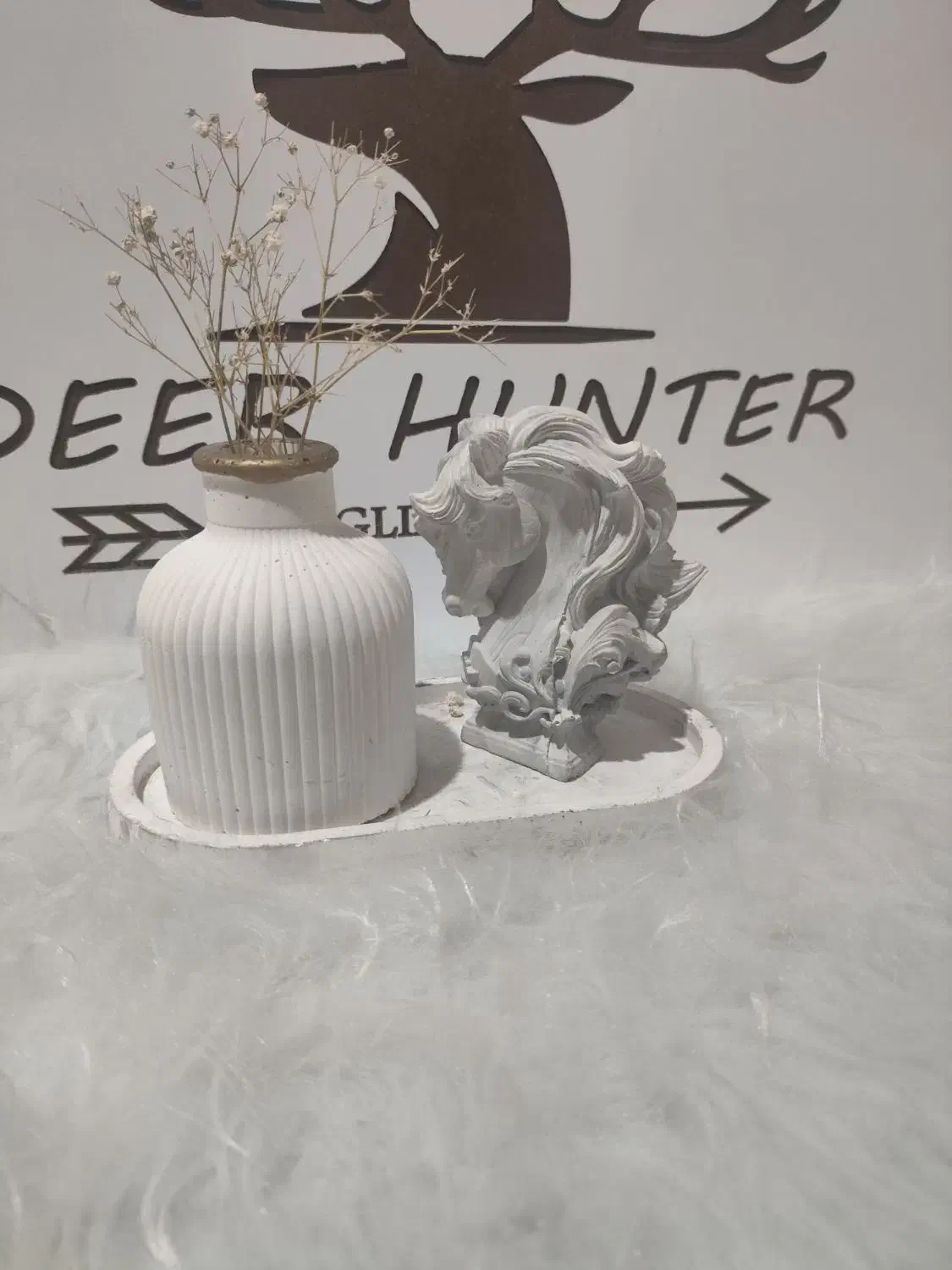 ست اقتصادی با نماد سال اسب(سنگ مصنوعی)|صنایع دستی و سایر لوازم تزئینی|تهران, شهرک ولیعصر جنوبی|دیوار