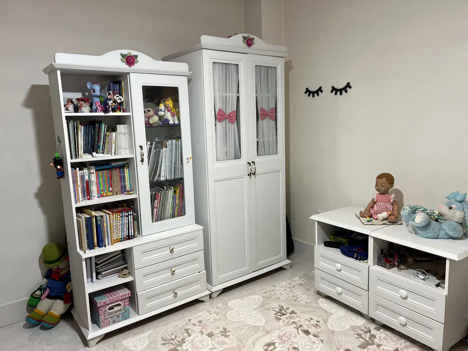 تخت و خواب نوزاد نوجوان بالسا در حد صفر|تخت و سرویس خواب|ساوه, |دیوار