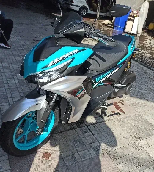 موتور آیروکس 150AX مدل 1404 آبی استارتی|موتورسیکلت|میاندوآب, |دیوار