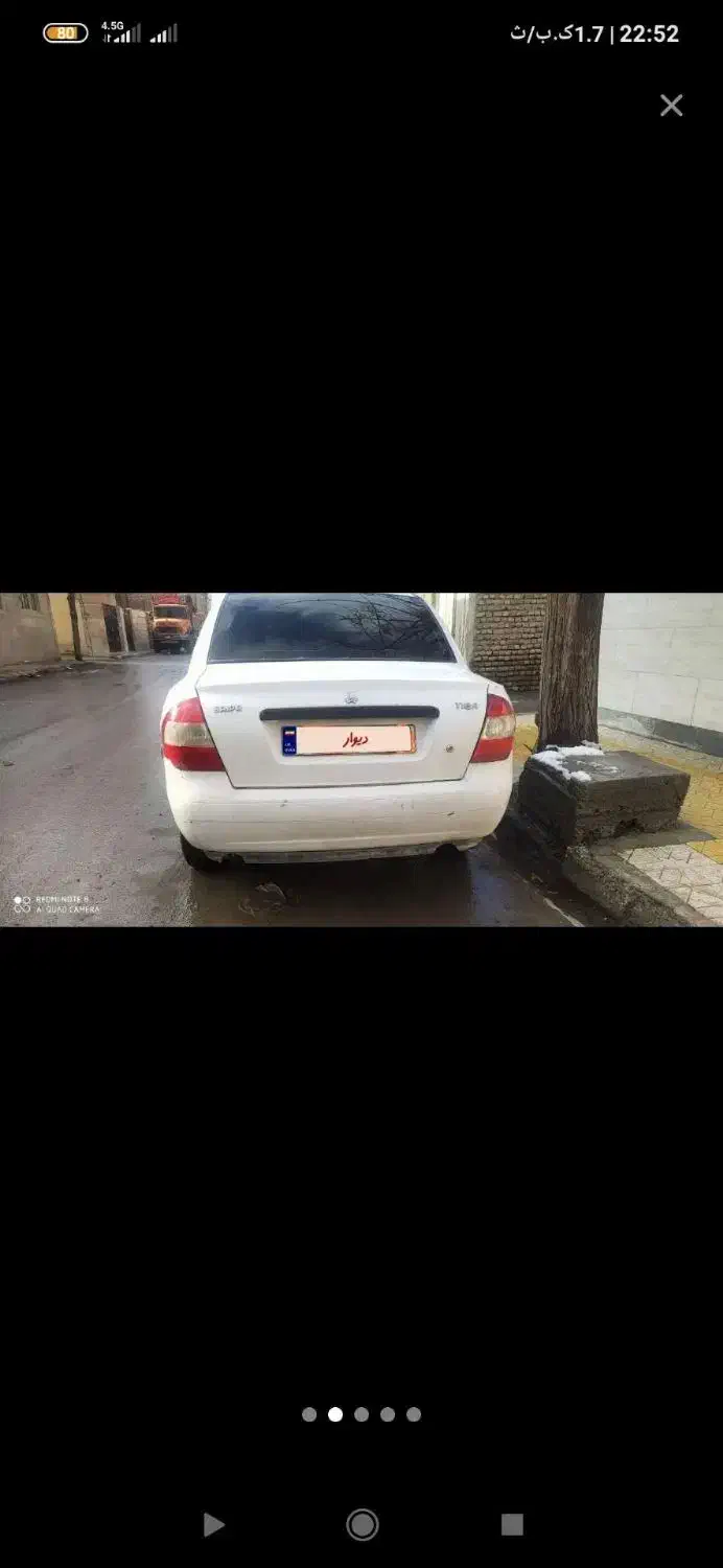 تیبا۱صندوقدار مدل۹۶|خودرو سواری و وانت|چناران, |دیوار