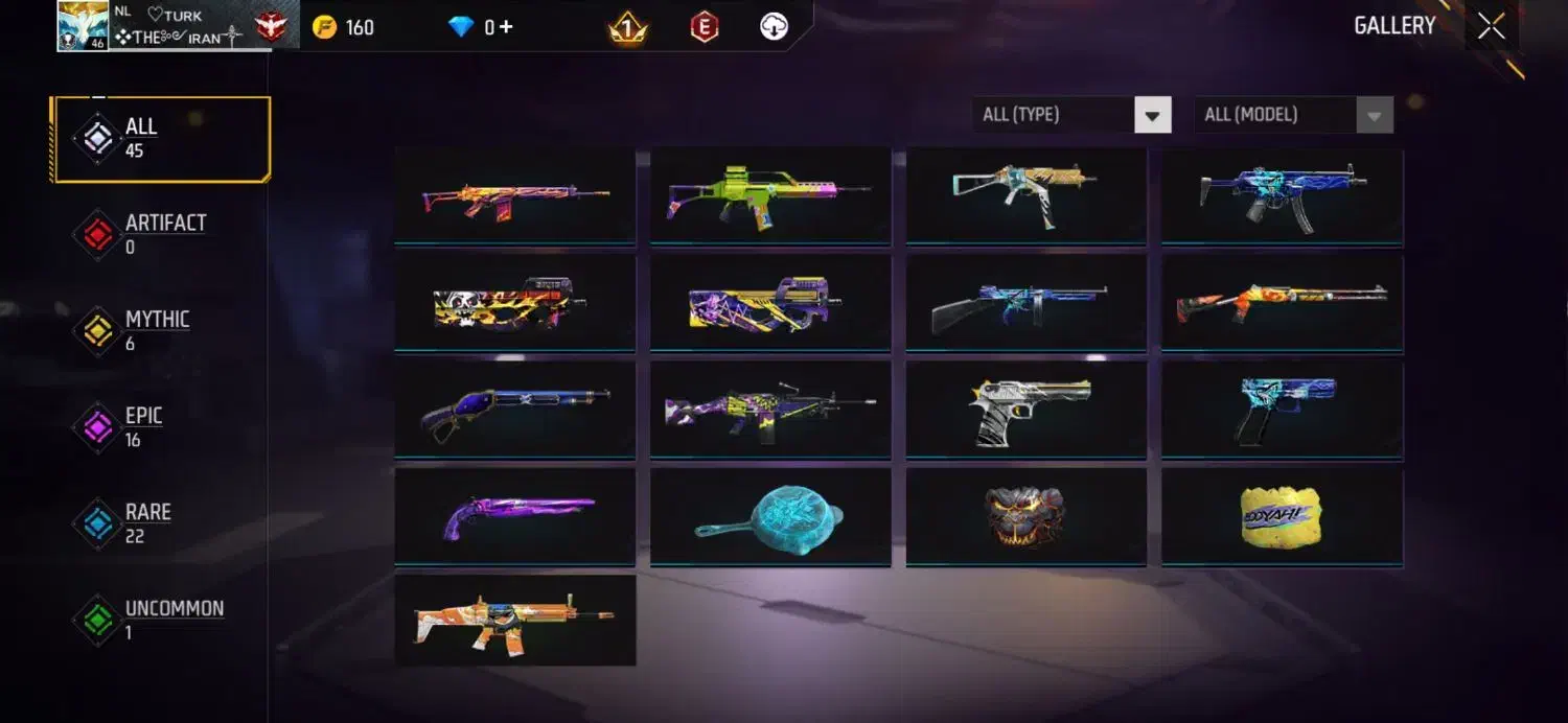 اکانت فری فایر|کنسول، بازی ویدئویی و آنلاین|پارسآباد, |دیوار