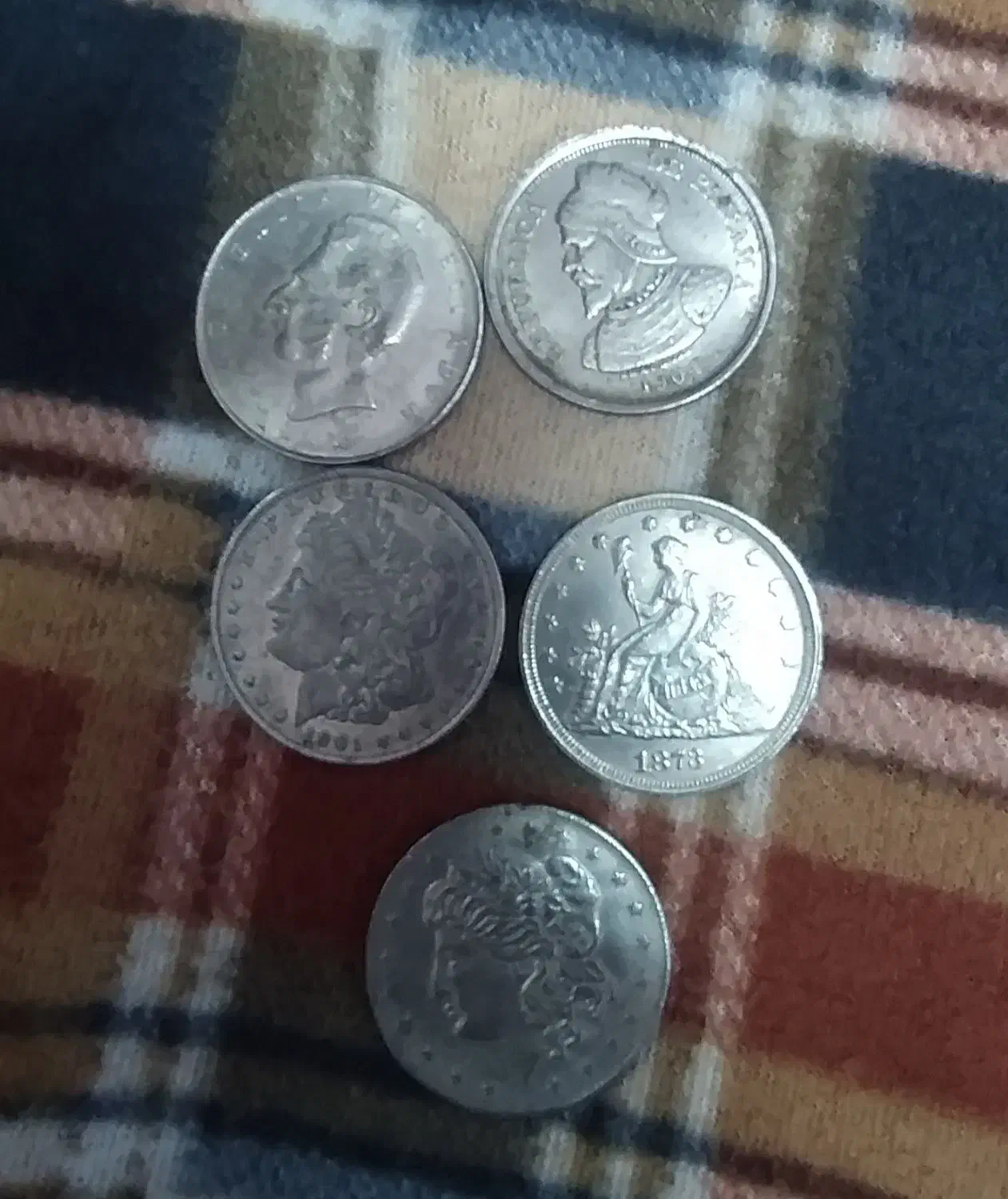 مجموعه سکه خارجی قدیمی و کمیاب|کلکسیون سکه، تمبر، اسکناس|تبریز, |دیوار