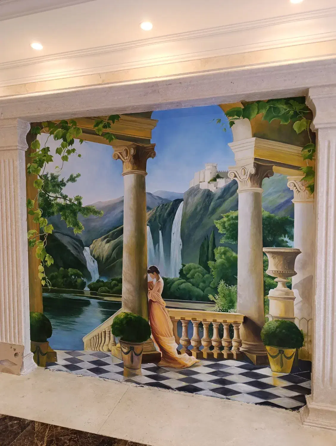 نقاشی دیواری(دیوار نگاری)|خدمات پیشه و مهارت|گرگان, |دیوار