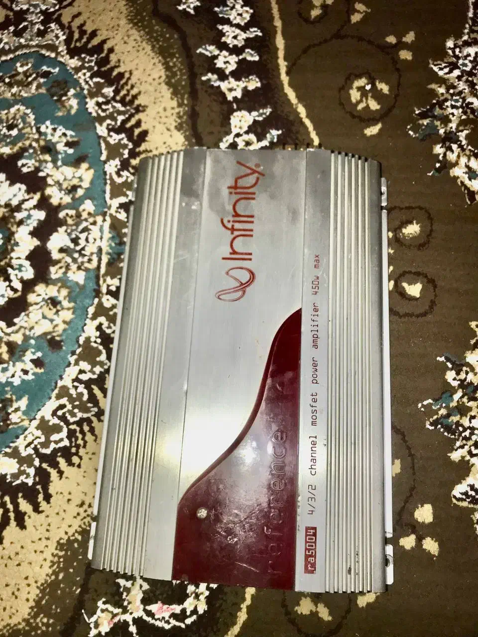 امپلی چهار کانال اinfinity امریکایی|قطعات یدکی و لوازم جانبی|رشت, نامجو|دیوار