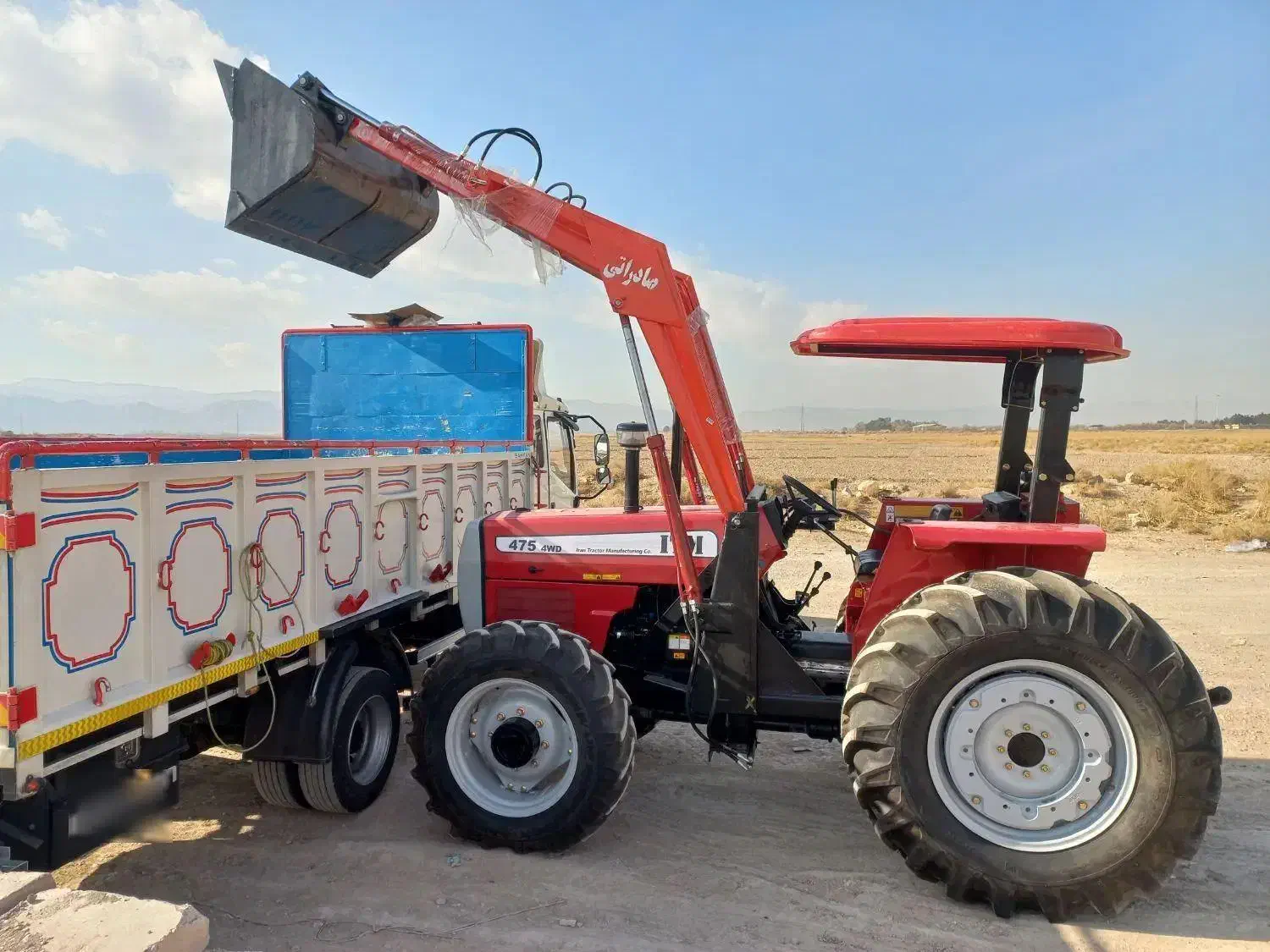 تراکتور فرگوسن 475 جفت مدل 1404 صفر بیل جلودار|خودرو سنگین|شیراز, ارم|دیوار