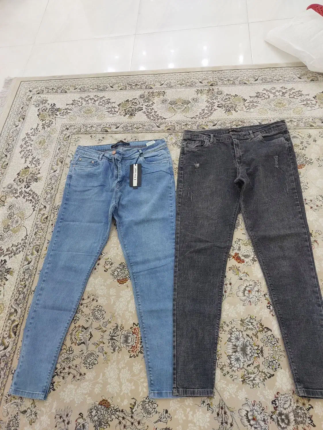 شلوار لی زنانه پارچه ترک|لباس|رباطکریم, رباطکریم|دیوار