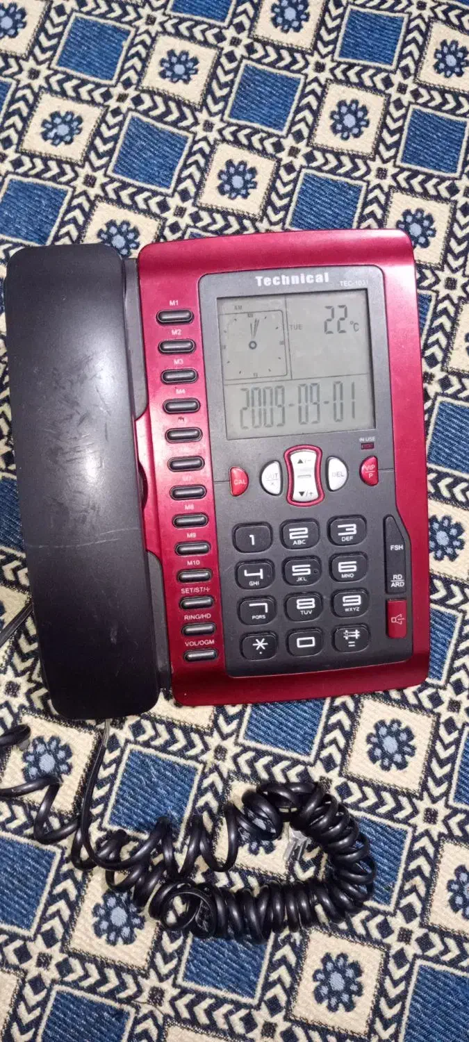 گوشی خانگی دو عدد دونه ای 450بدونه ایراد|تلفن رومیزی|سنندج, |دیوار