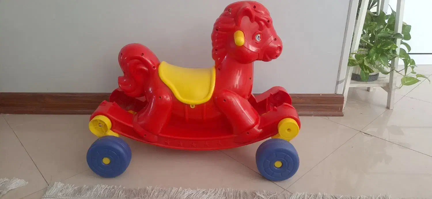 راکر اسب دوکاره|اسباب‌بازی بچه|تهران, باغ فیض|دیوار