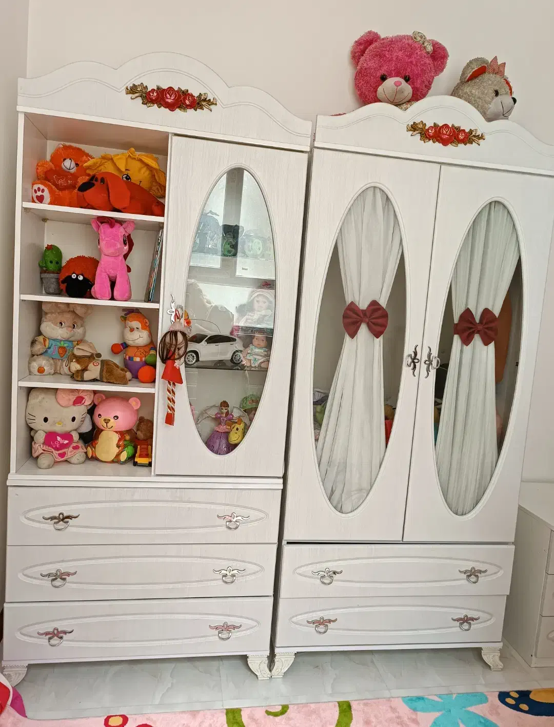 سرویس خواب کودک (با تشک)|تخت و سرویس خواب|باغستان, |دیوار