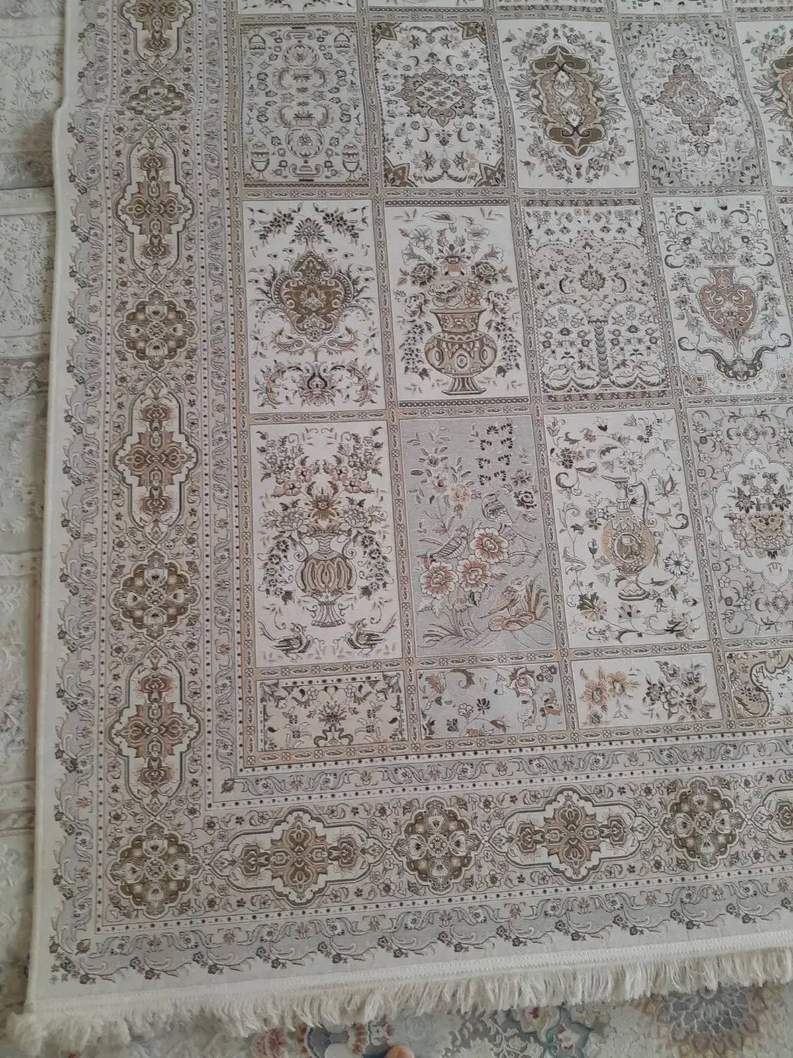 فرشینه دو در دونیم تمیزو سالم درحدنونو|فرش|قم, پردیسان|دیوار