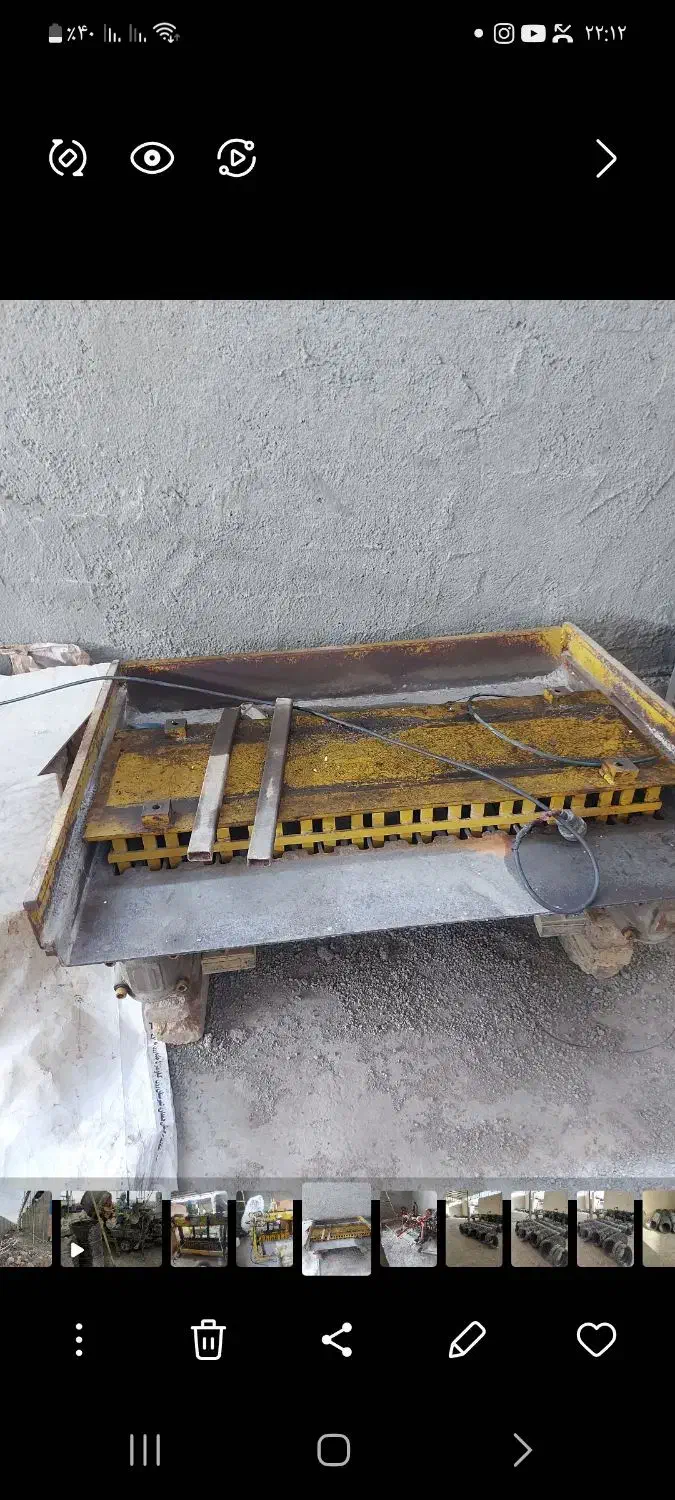 دستگاه بلوک زنی نیمه اتومات|ماشینآلات صنعتی|کرج, کمالشهر|دیوار