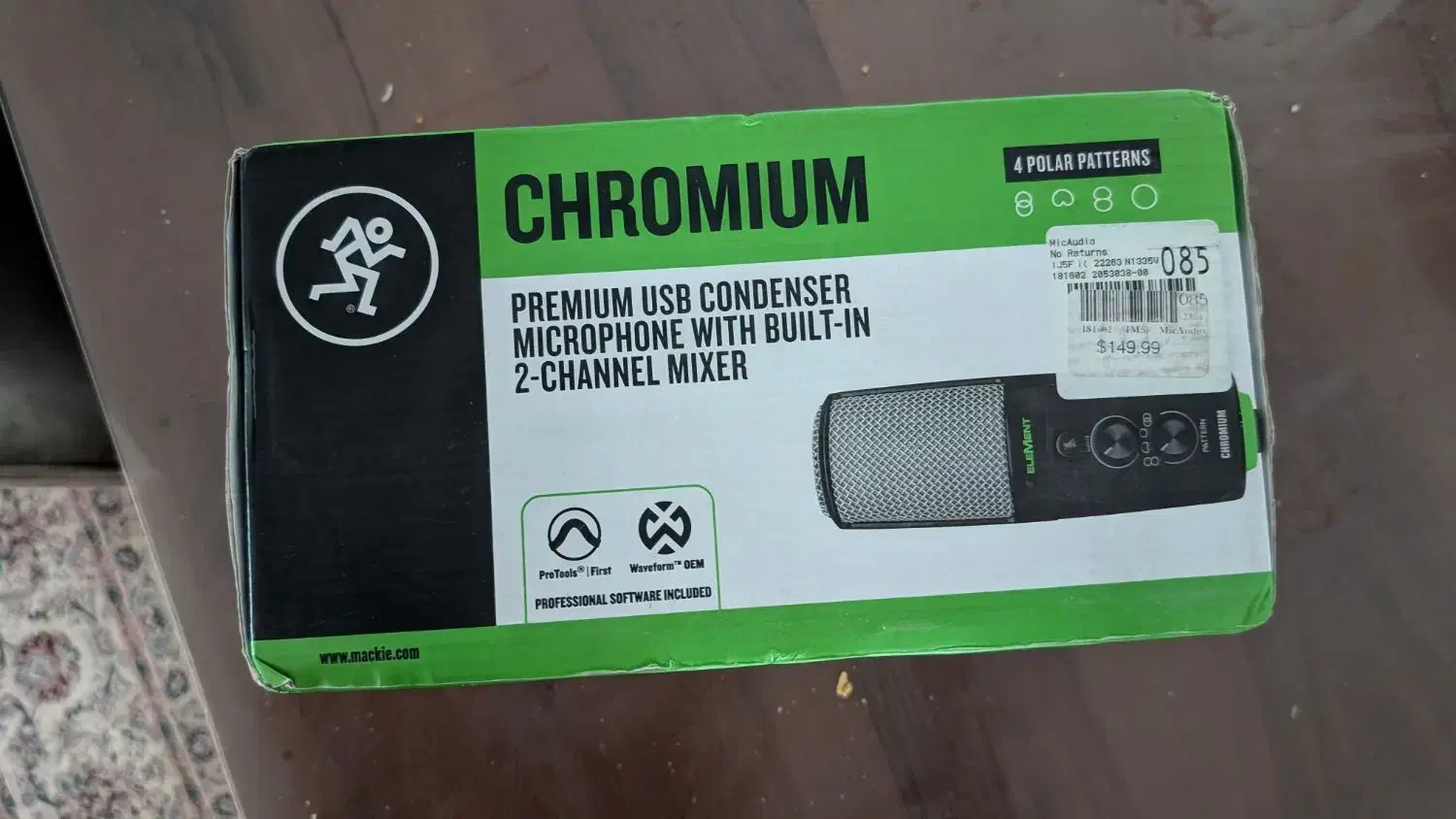 میکروفن حرفه ای مکی Chromium Mackie|صوتی و تصویری|تهران, ظفر|دیوار