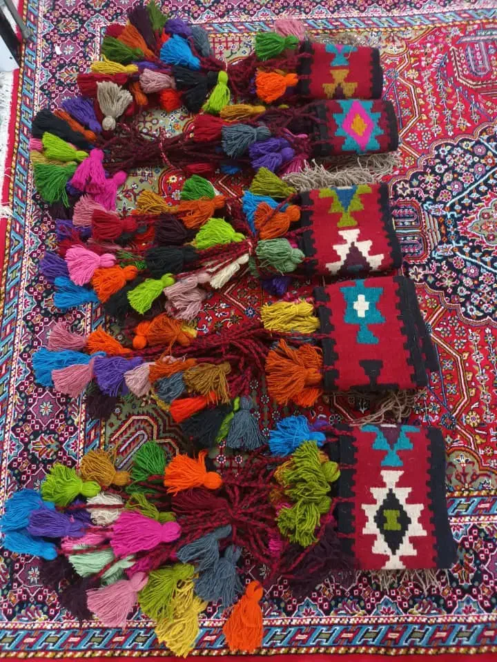 سر پرده های دست بافت|پرده، رانر، رومیزی|تایباد, |دیوار