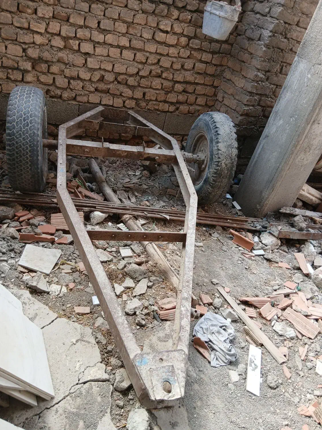 شاسی دوچرخ برای تانکر ،تریلی و غیره|قطعات یدکی و لوازم جانبی|آق قلا, |دیوار