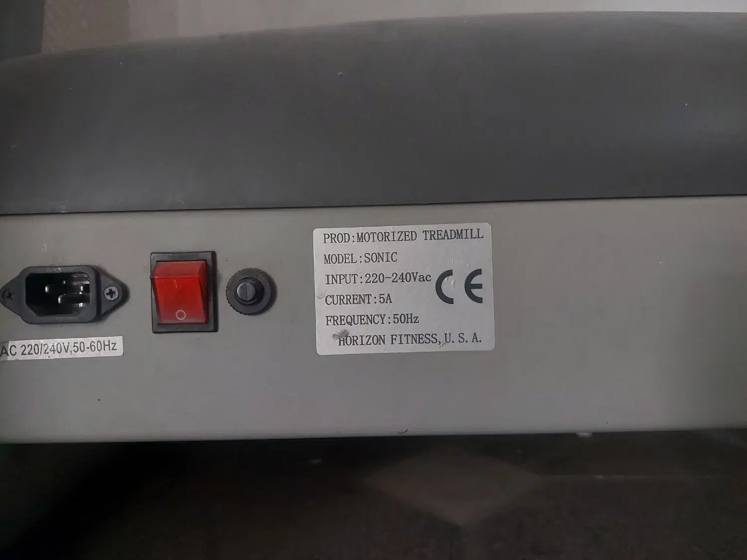 تردمیل خانگی Horizon آمریکایی|تجهیزات ورزشی|همدان, |دیوار