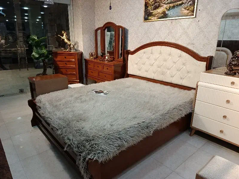 سرویس تخت خواب مدل نویان گردویی|تخت و سرویس خواب|اهواز, نادری|دیوار