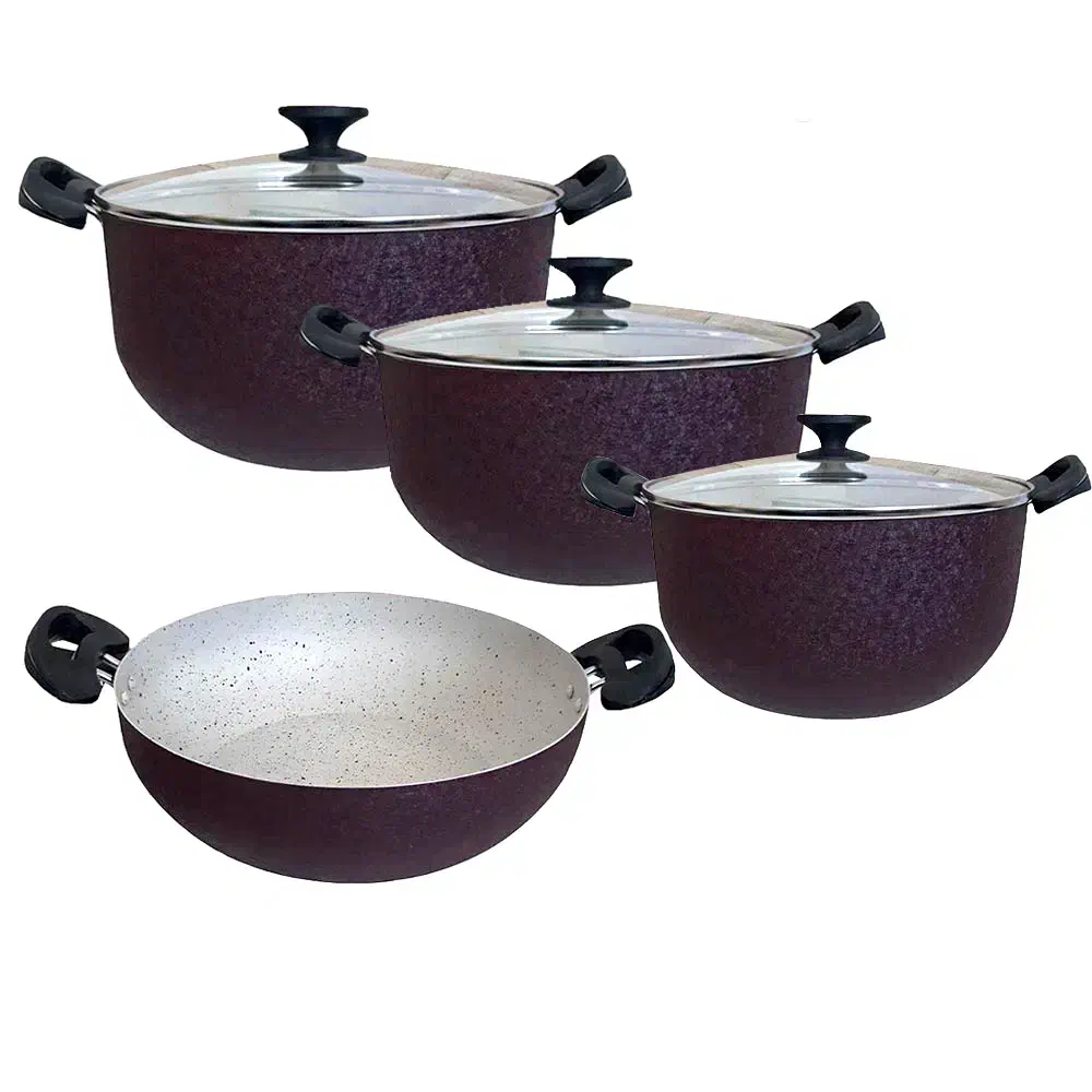 سرویس قابلمه گرانیتی۷ پارچه روز مادر|ظروف پخت‌وپز|شهرکرد, |دیوار