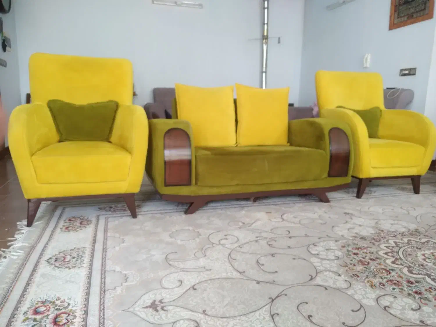 نیم ست مبل اسپرت|مبلمان خانگی و میز عسلی|زیباشهر, |دیوار