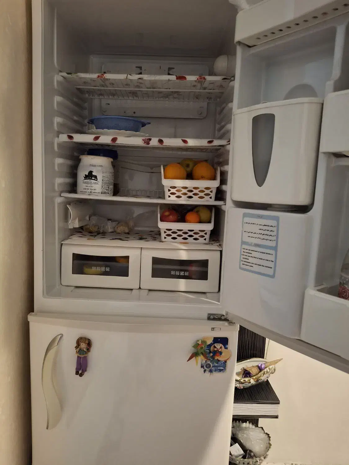 یخچال فریزر مارک روشن|یخچال و فریزر|رشت, باهنر|دیوار