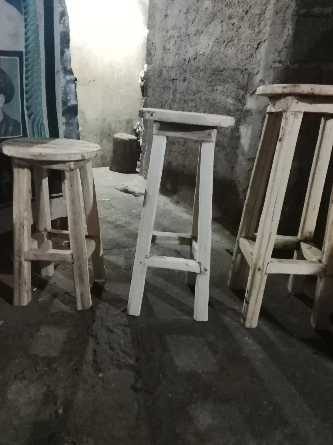 چهارپایه های خوشکل درابعادمتفاوت|صندلی و نیمکت|رودسر, |دیوار