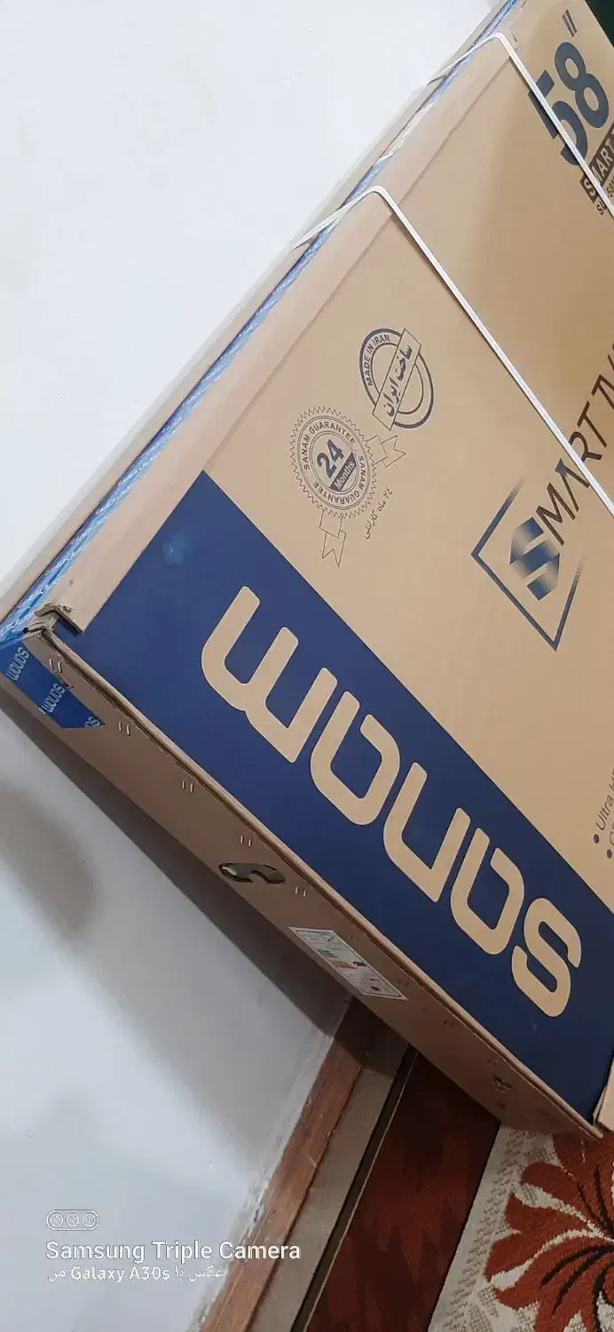 تلوزیون صنام ۵۸ اینچ|تلویزیون و پروژکتور|گنبد کاووس, |دیوار