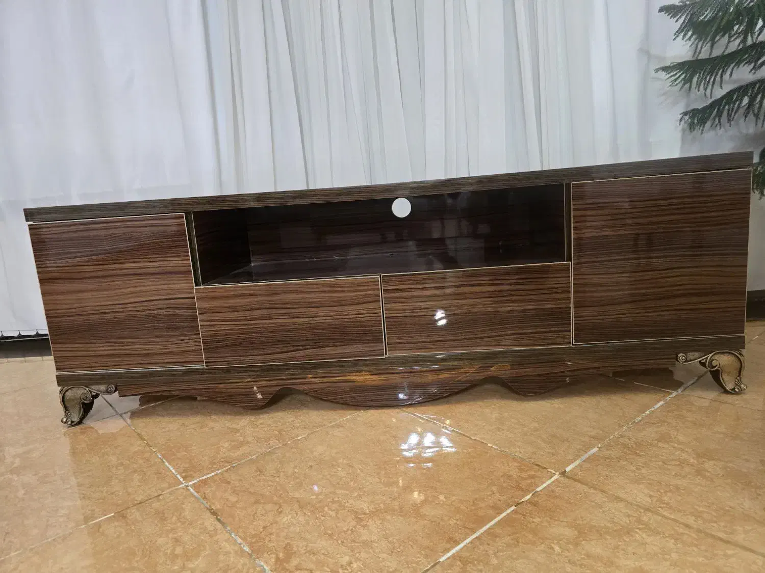 زیر تلویزیون هایگلاس درجه یک|میز تلویزیون|سقز, |دیوار