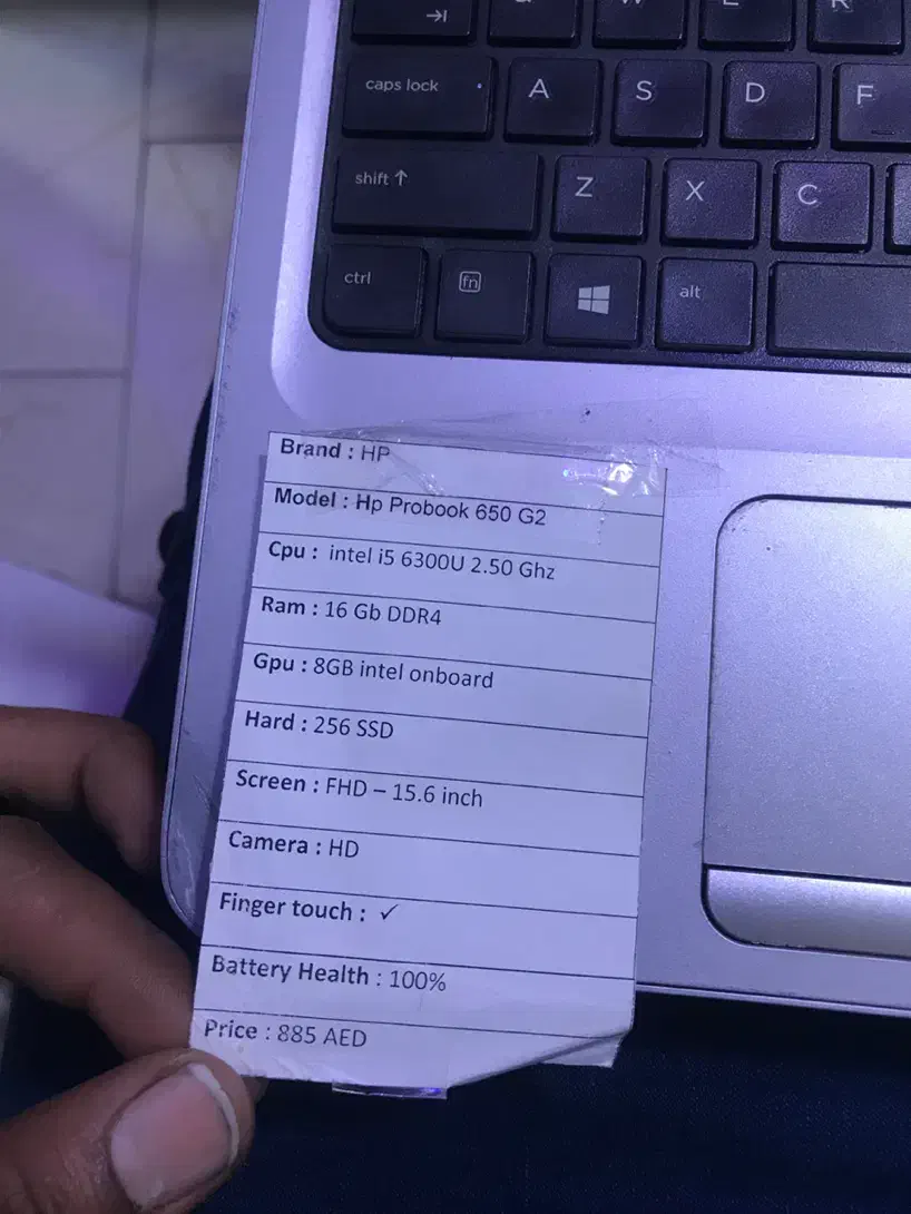 اب تا hp تمام مشخصات نوشته شده رو اب تاپ مشابه صفر|رایانه همراه|بوشهر, |دیوار