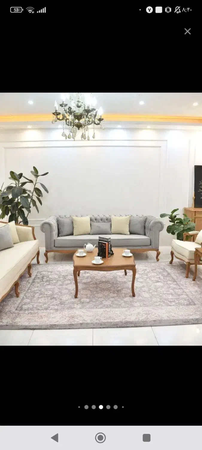 مبلمان هشت نفره&+تعویض مبلمان بدون پیش پرداخت/|مبلمان خانگی و میز عسلی|تیران, |دیوار