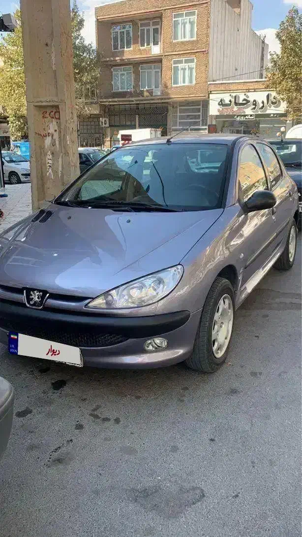 206 مدل ۹۱بدون رنگ|خودرو سواری و وانت|پیرانشهر, |دیوار