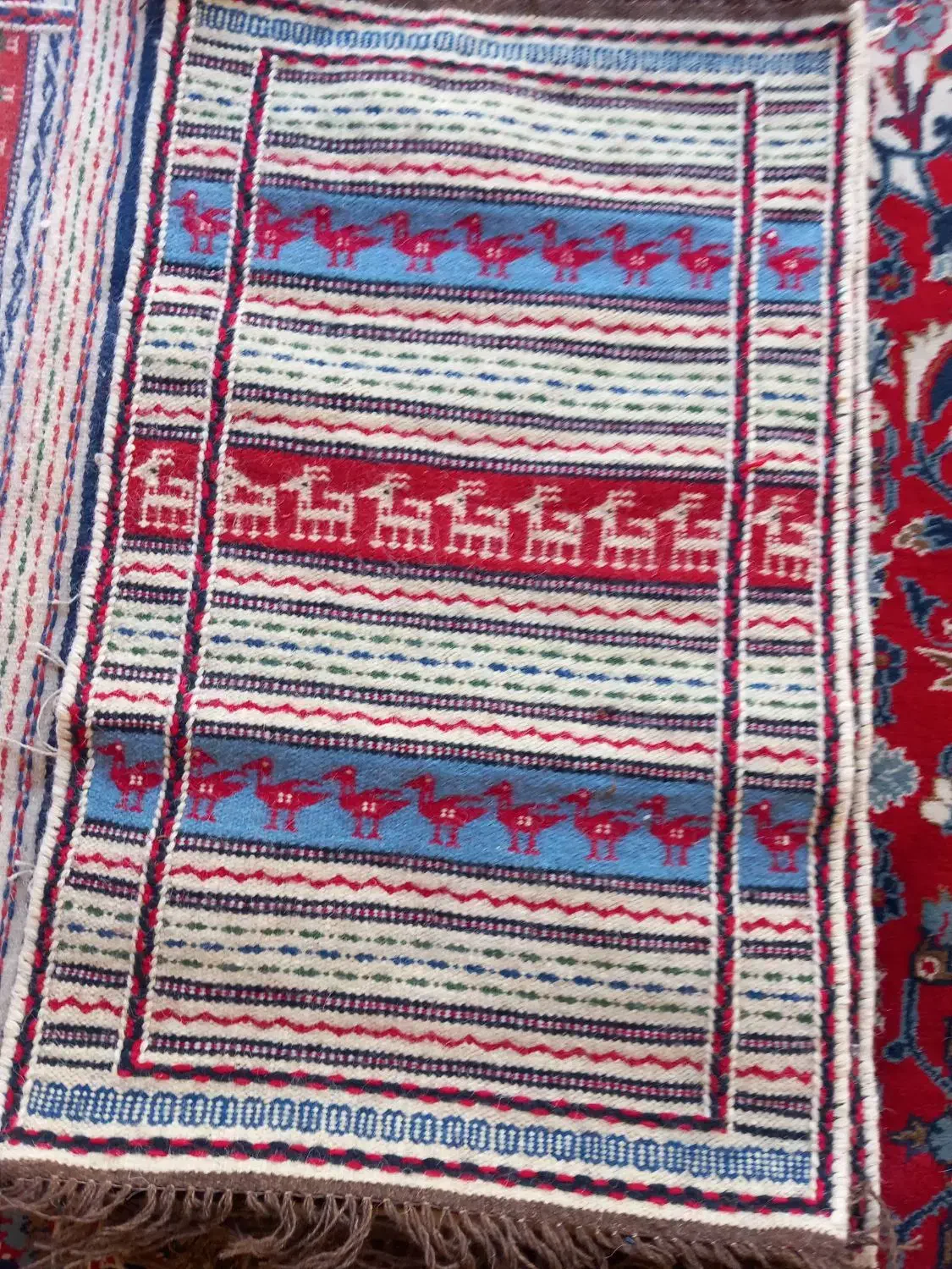 کار گلیم بافی|گلیم، جاجیم، گبه|مشهد, کاظم آباد پنجشنبه|دیوار