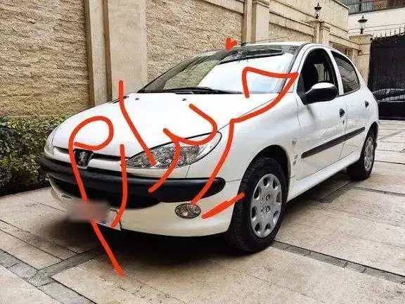 پژو 206|خودرو سواری و وانت|قم, نیروگاه|دیوار