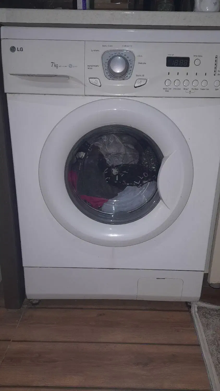 لباسشویی ال جی ۷ کیلویی سالم پلمپ|ماشین لباسشویی و خشک‌کن لباس|نیشابور, دارایی|دیوار