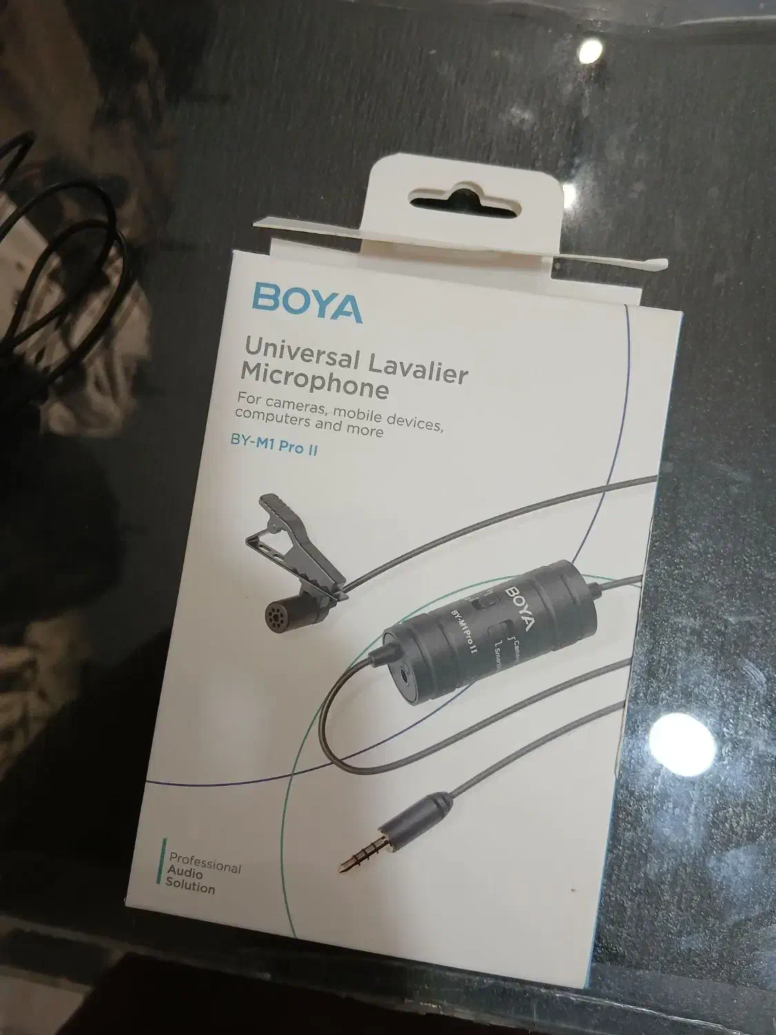 میکروفون یقه ای سیم دار بویا boya مدل M1 pro II|لوازم جانبی موبایل و تبلت|تهران, خزانه|دیوار