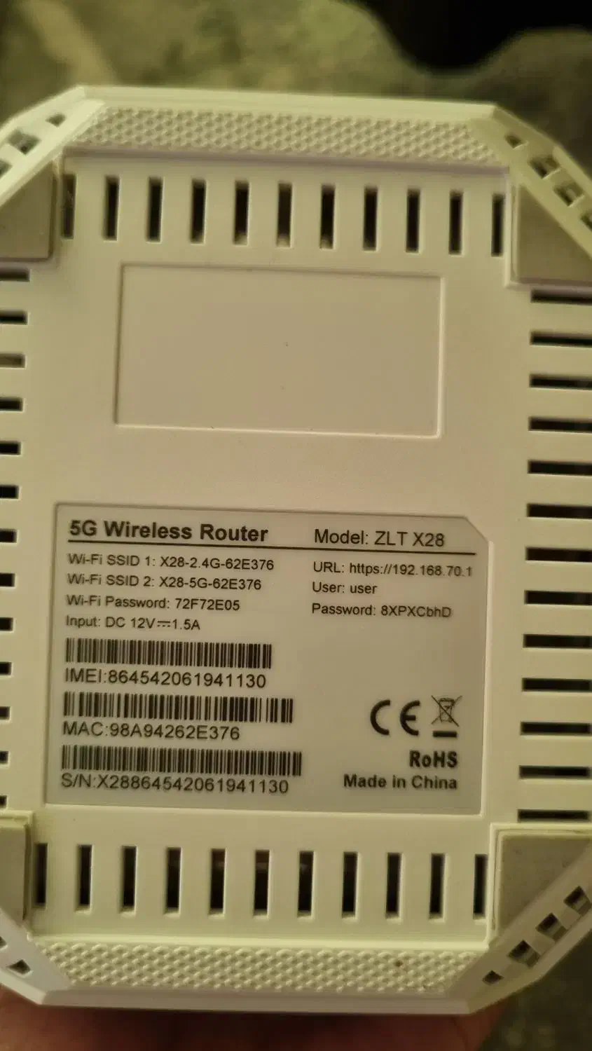 مودم 5G آنلاک شد فول ادمین|مودم و تجهیزات شبکه|ملارد, |دیوار