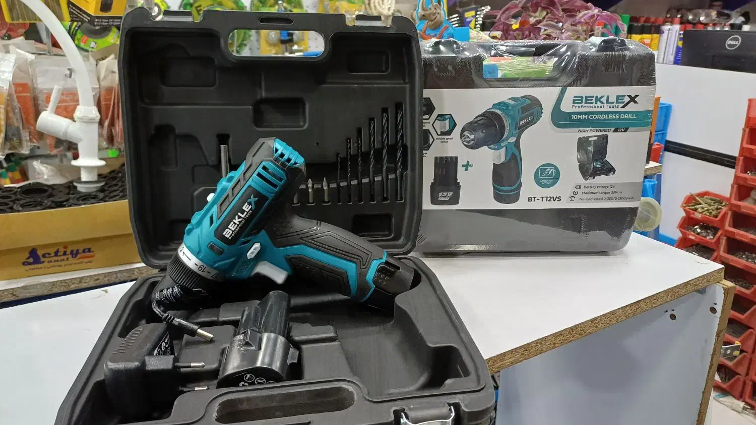 دریل شارژی 12ولت بکلکس|ابزارآلات|شاهین‌شهر, سعدی شمالی|دیوار