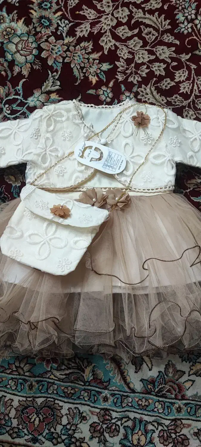 پیراهن دخترانه مجلسی|کفش و لباس بچه|مشهد, کوشش|دیوار