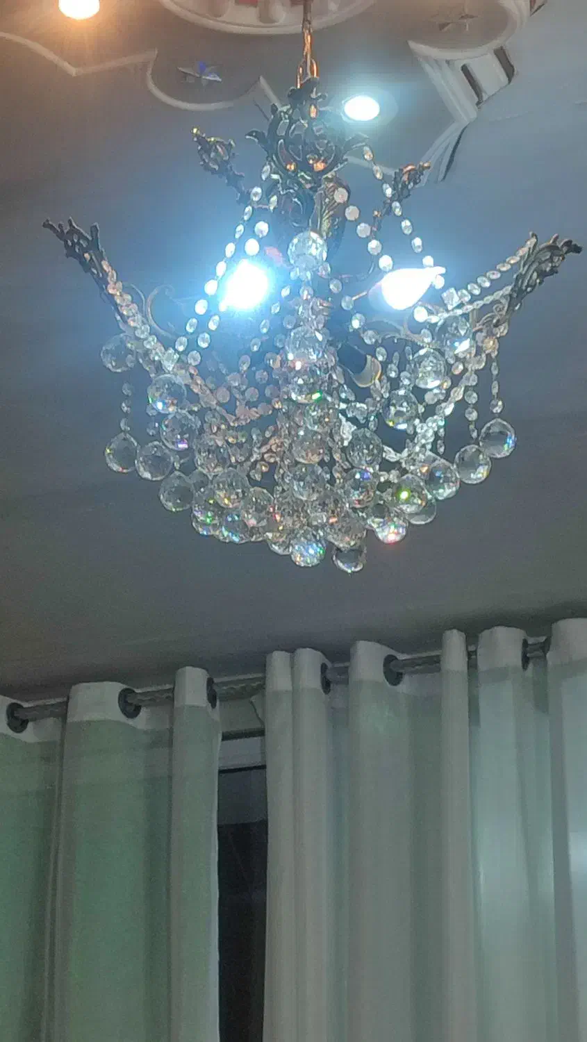 لوستر  برنز|لوستر و چراغ آویز|اسلام‌شهر, شهرک امام حسین (میان آباد)|دیوار